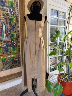 Zoe and Claire pleated zip midi dress!!